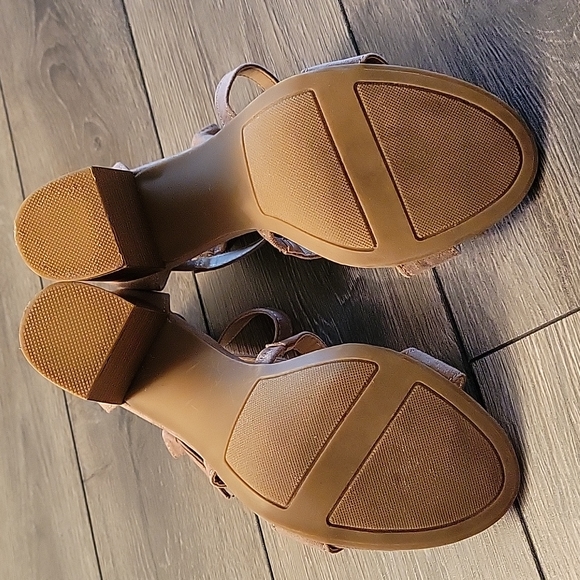 Lauren Conrad Walnut Women's High Heel Sandals size 7 - Picture 6 of 6